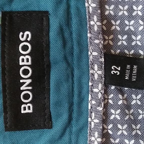 Bonobos flat front shorts, dark green, size 32 - Picture 3 of 5